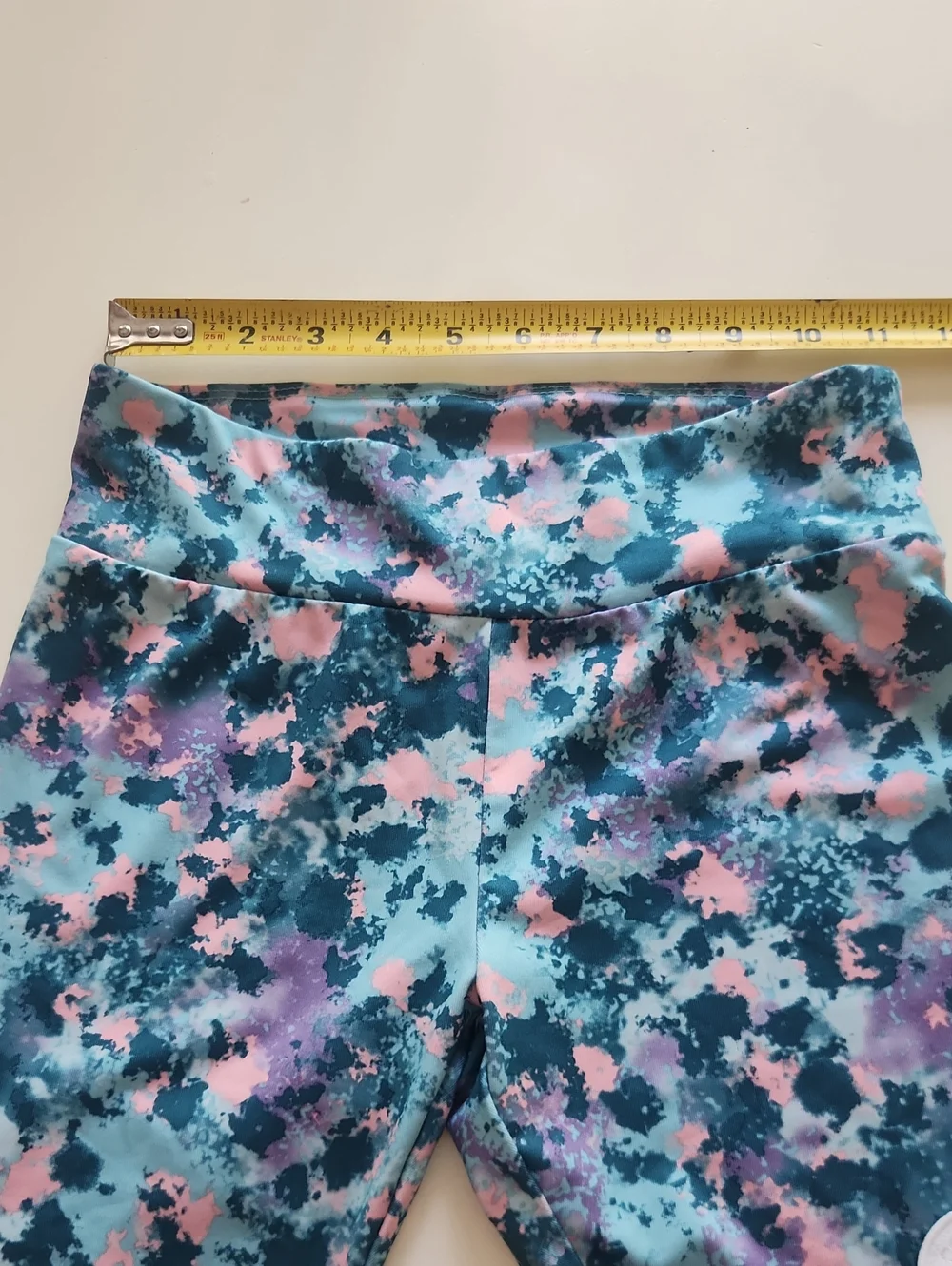 Converse Green Pink Print Biker Shorts Medium 10 12